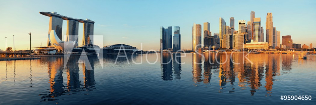 Picture of Singapore skyline